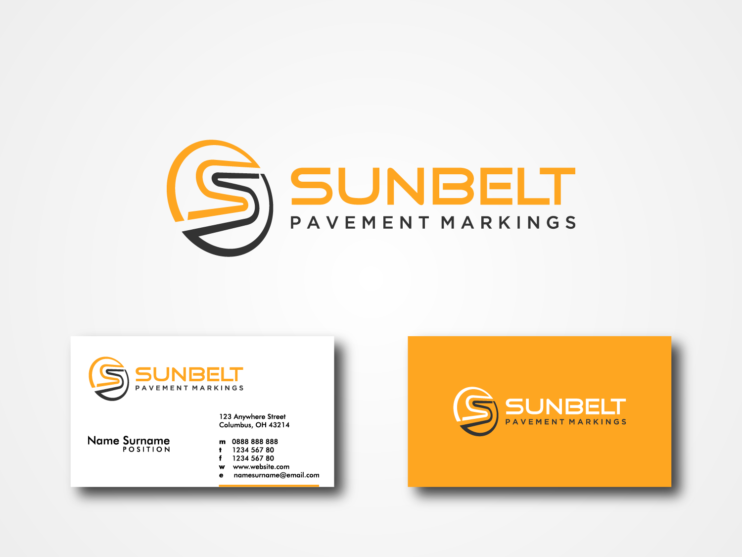 Logo Design by shanks for Sunbelt Pavement Markings | Design #11199716
