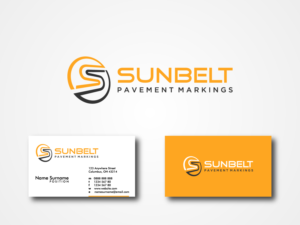 Logo Design by shanks for Sunbelt Pavement Markings | Design: #11199716