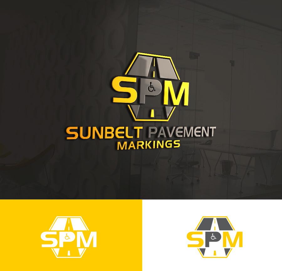 Logo Design by AliHassan for Sunbelt Pavement Markings | Design #11187687