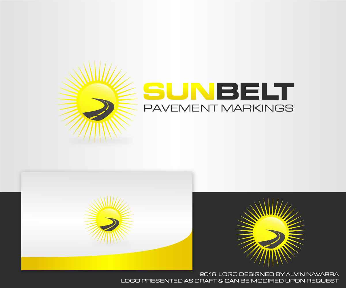 Logo Design by alvinnavarra for Sunbelt Pavement Markings | Design #11174622