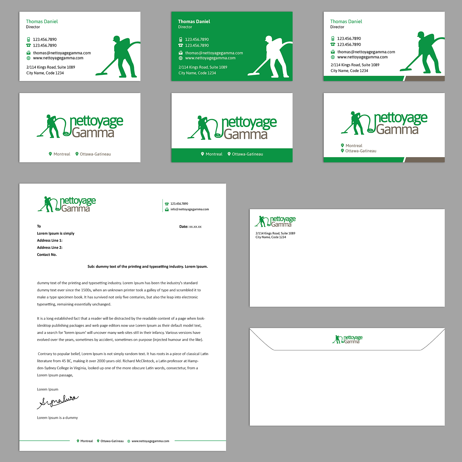 Stationery Design by kousik for this project | Design #10202563