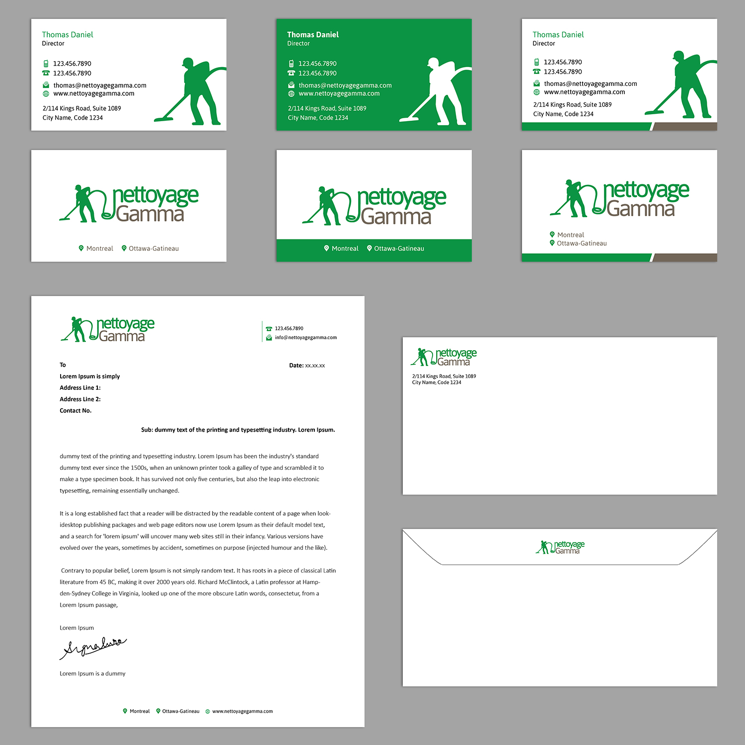 Stationery Design by kousik for this project | Design #10202565