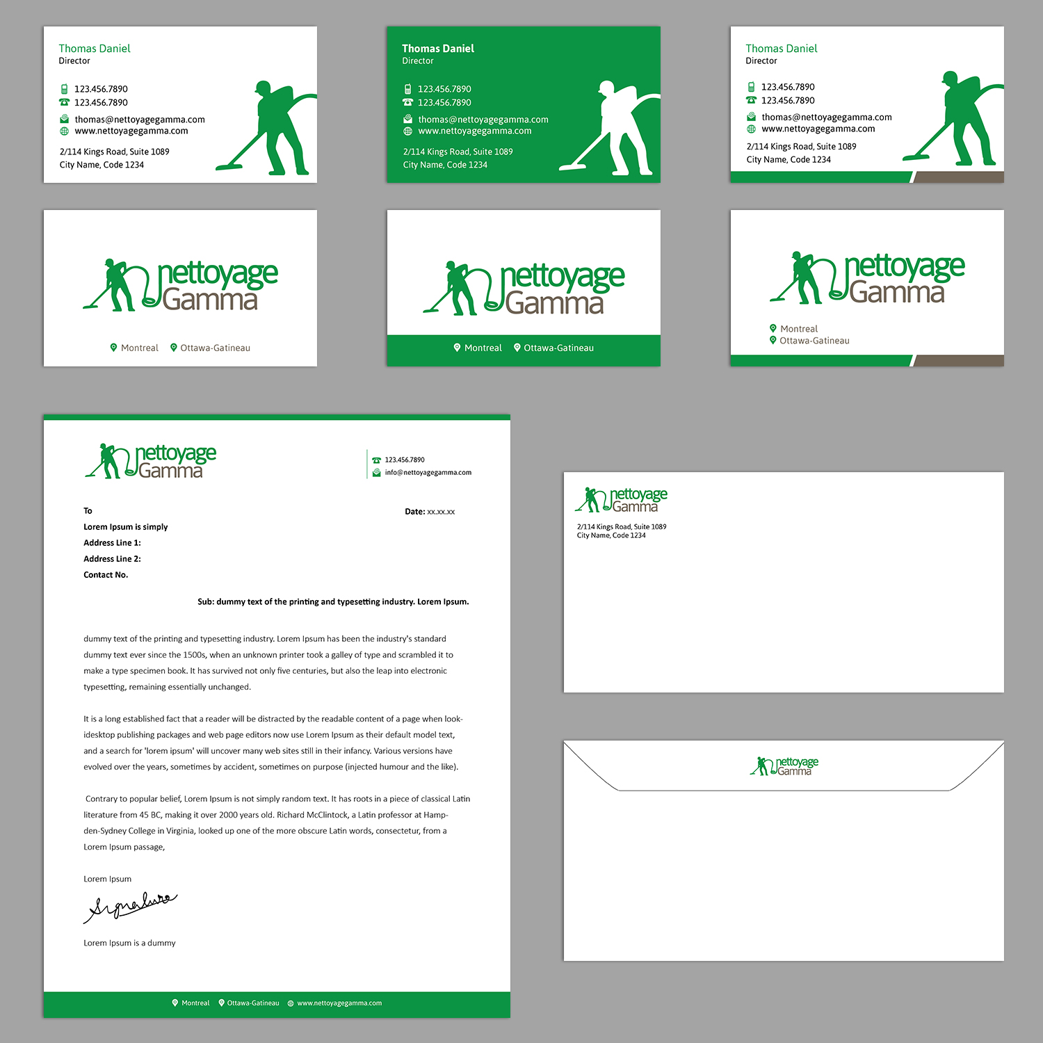 Stationery Design by kousik for this project | Design #10202566