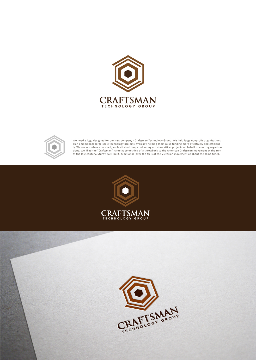 Logo Design by tajammuldesigner for Craftsman Technology Group | Design #10237166