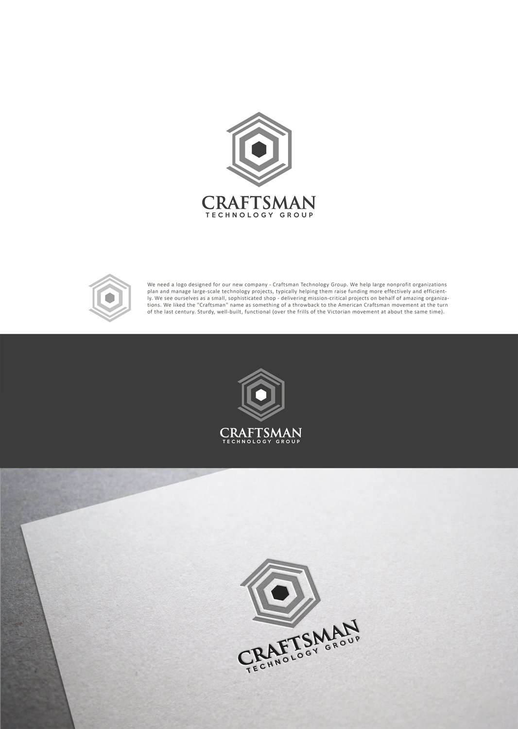 Logo Design by tajammuldesigner for Craftsman Technology Group | Design #10237167