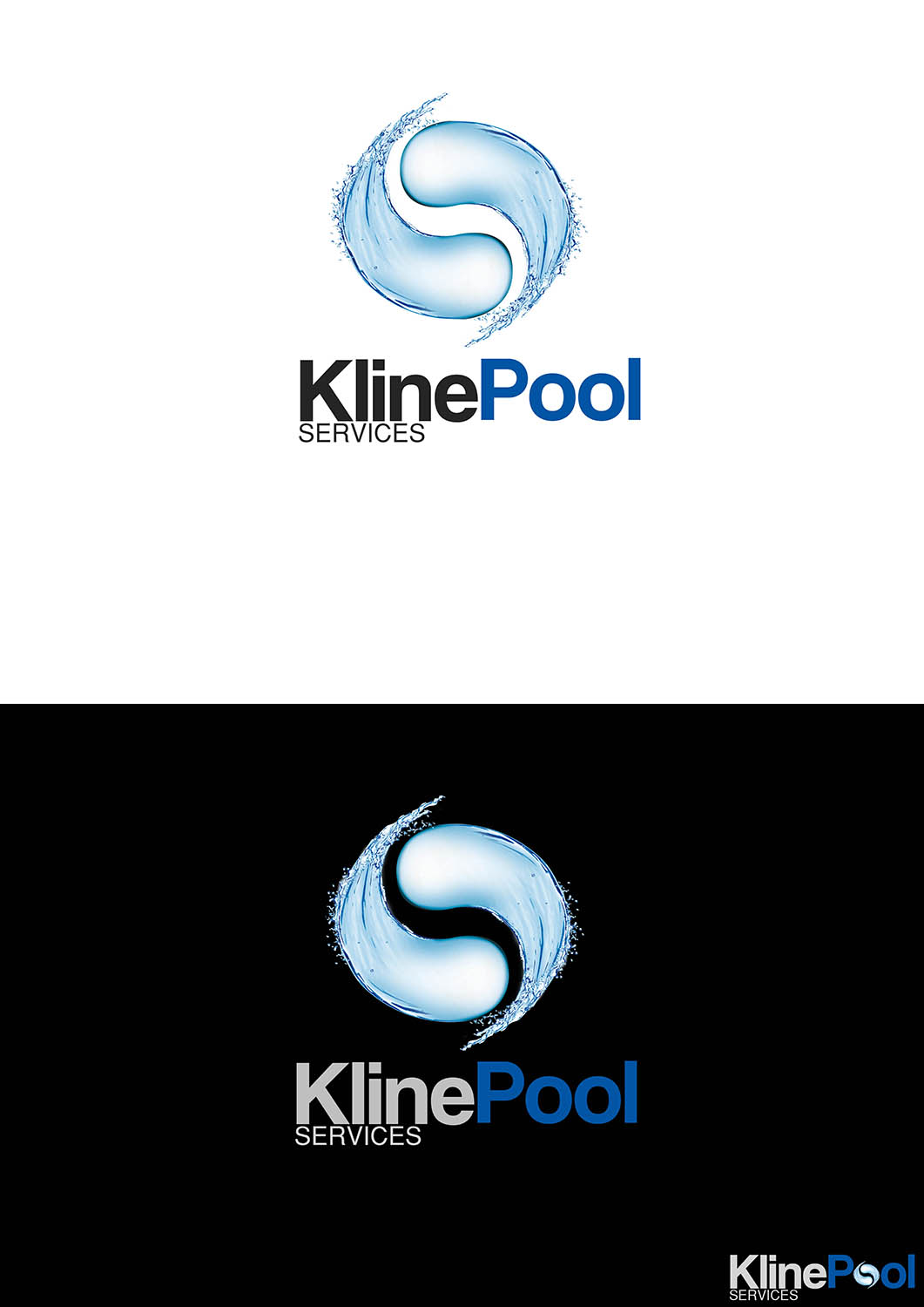 Diseño de Logo por P R O  D E S I G N para Kline Pool Services | Diseño #10149300