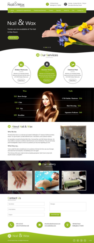 Web Design by pb for WAXED Houston LLC  | Design: #10129364
