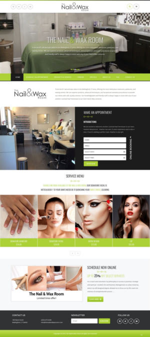 Web Design by pb for WAXED Houston LLC  | Design: #10129367