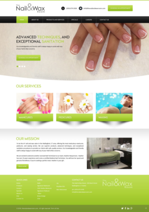 Web Design by pb for WAXED Houston LLC  | Design: #10130864