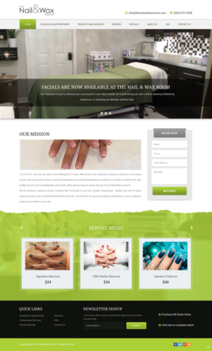 Web Design by pb for WAXED Houston LLC  | Design: #10141602