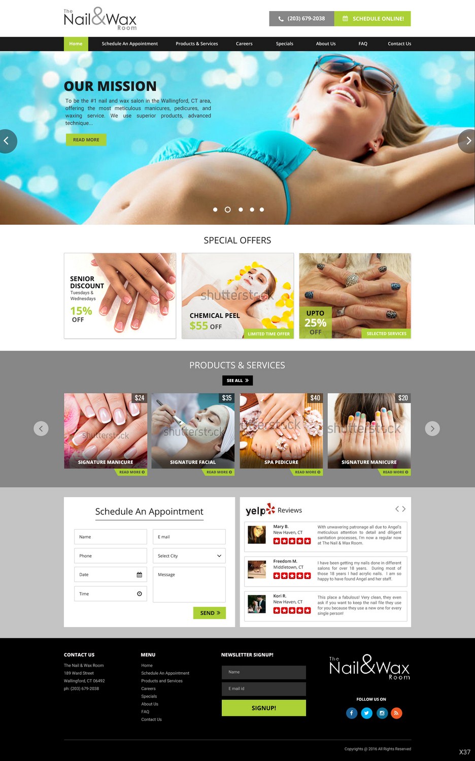 Diseño Web por pb para WAXED Houston LLC  | Diseño #10160259
