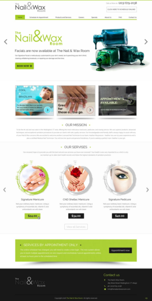Web Design by pb for WAXED Houston LLC  | Design: #10160260