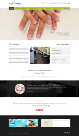 Web Design by pb for WAXED Houston LLC  | Design: #10160261