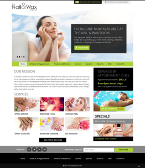 Web Design by pb for WAXED Houston LLC  | Design: #10160264
