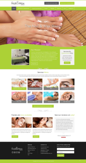 Web Design by pb for WAXED Houston LLC  | Design: #10160266