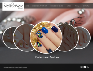 Web Design by Creations Box 2015 for WAXED Houston LLC  | Design: #10146265
