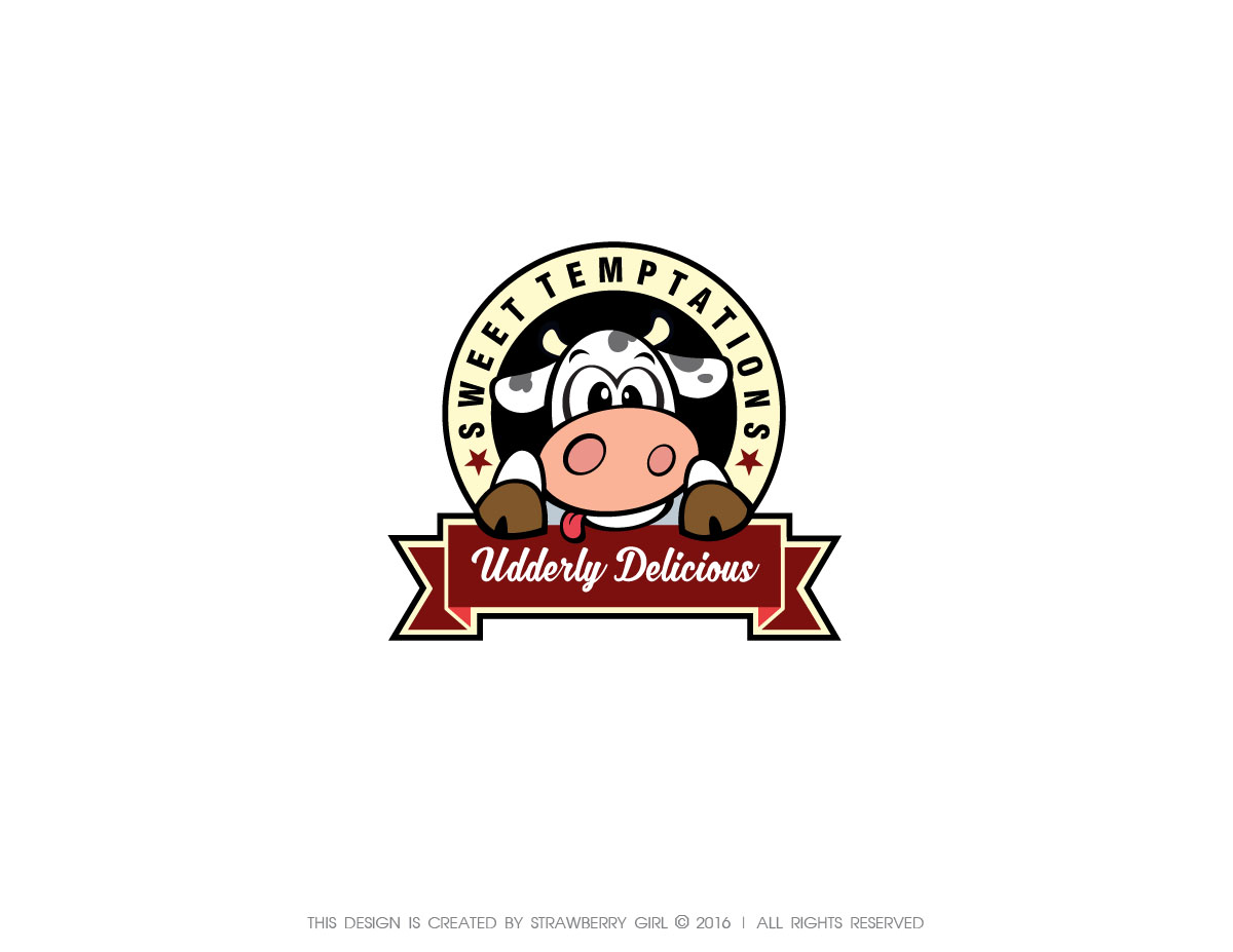 Logo Design by Strawberry Girl for Sweet Temptations LLC | Design #10224503