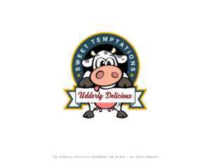 Logo Design by Strawberry Girl for Sweet Temptations LLC | Design #10244513
