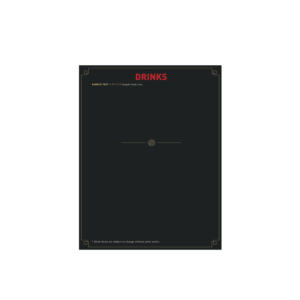 Menu Design by jazz02