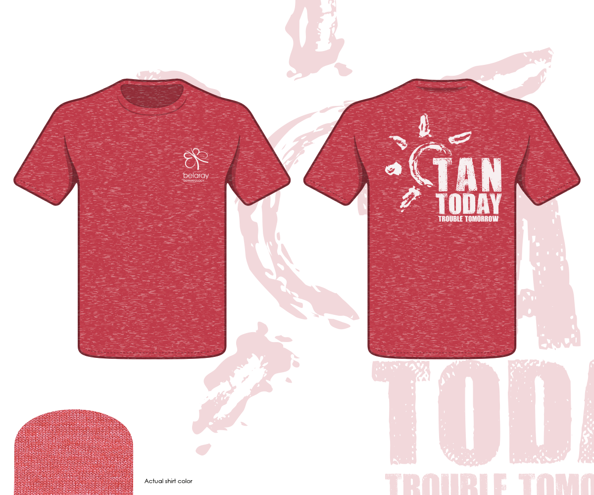 T-shirt Design by nreimer for Belaray Dermatology | Design #10415178