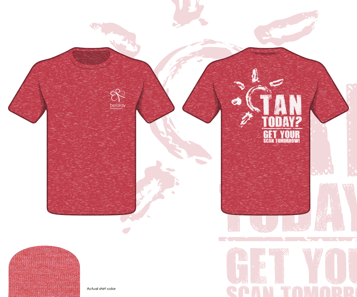 T-shirt Design by nreimer for Belaray Dermatology | Design #10415183