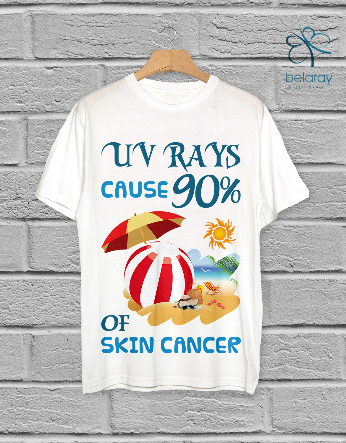 T-shirt Design by TGDesigns for Belaray Dermatology | Design #10446646