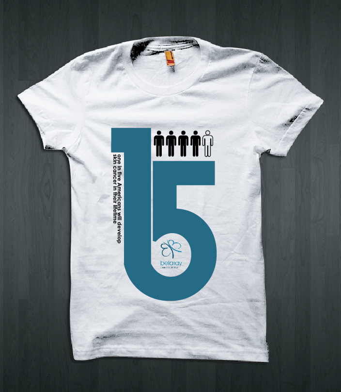 T-shirt Design by Taho Design for Belaray Dermatology | Design #10282501
