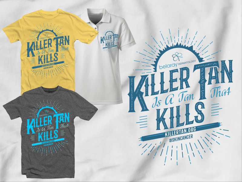 T-shirt Design by 2ndfloorharry for Belaray Dermatology | Design #10610480