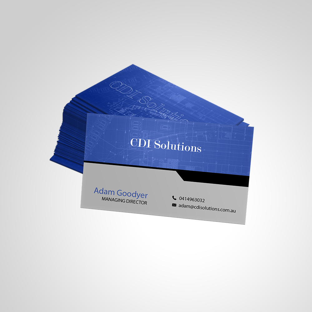 Diseño de Tarjeta de Presentación por hrcreation para CDI Solutions | Diseño #10122346