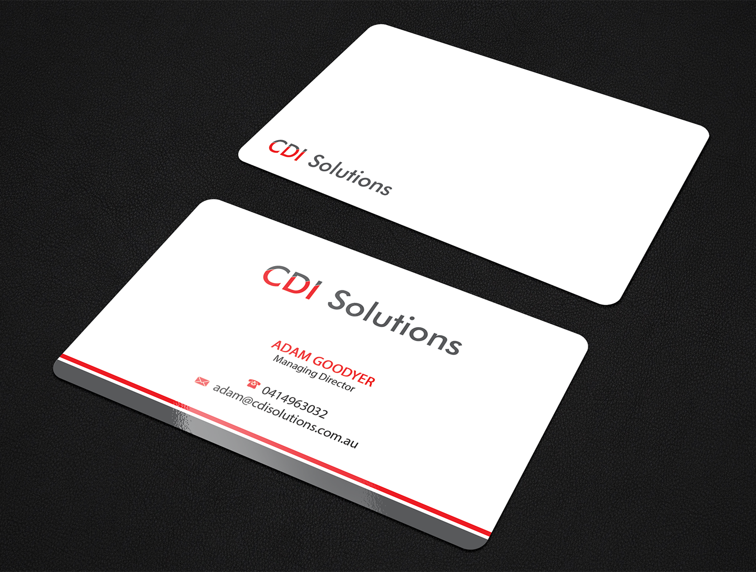 Diseño de Tarjeta de Presentación por premnice para CDI Solutions | Diseño #10161271