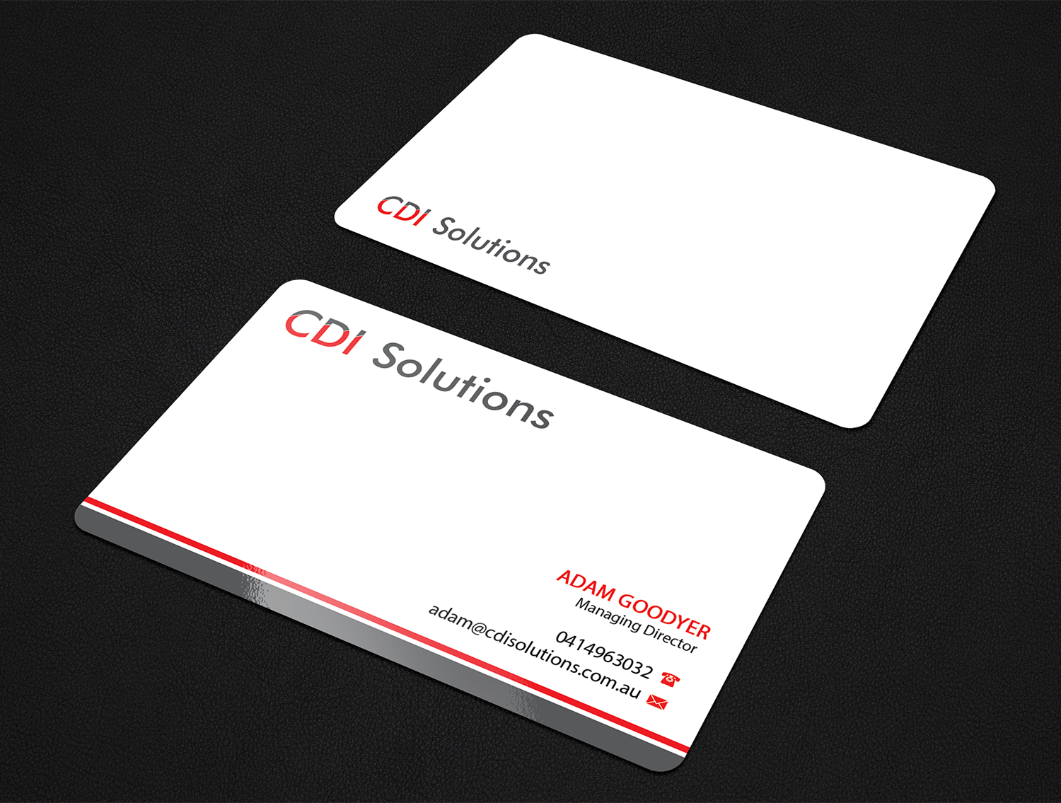 Business Card Design by premnice for CDI Solutions | Design #10161273