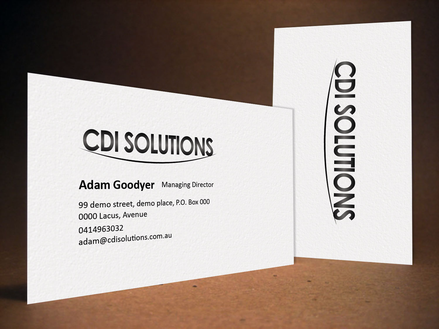 Business Card Design by shaikhdesign for CDI Solutions | Design #10147230