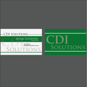 Business Card Design by Tere G artwork for CDI Solutions | Design: #10154810