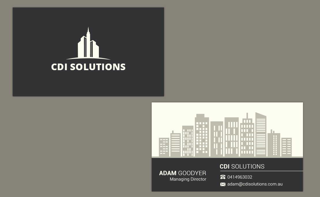 Business Card Design by piyush for CDI Solutions | Design #10123177