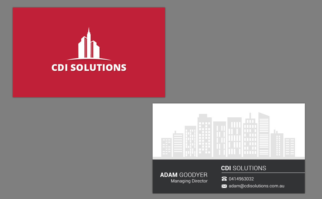 Business Card Design by piyush for CDI Solutions | Design #10123257