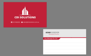 Business Card Design by piyush for CDI Solutions | Design: #10123798