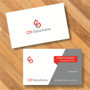 Visitenkarten-Design von rhalder4 für CDI Solutions | Design: #10151816