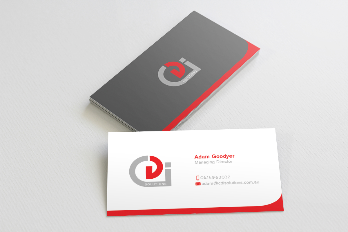 Business Card Design by Zohan Pathan for CDI Solutions | Design #10121664