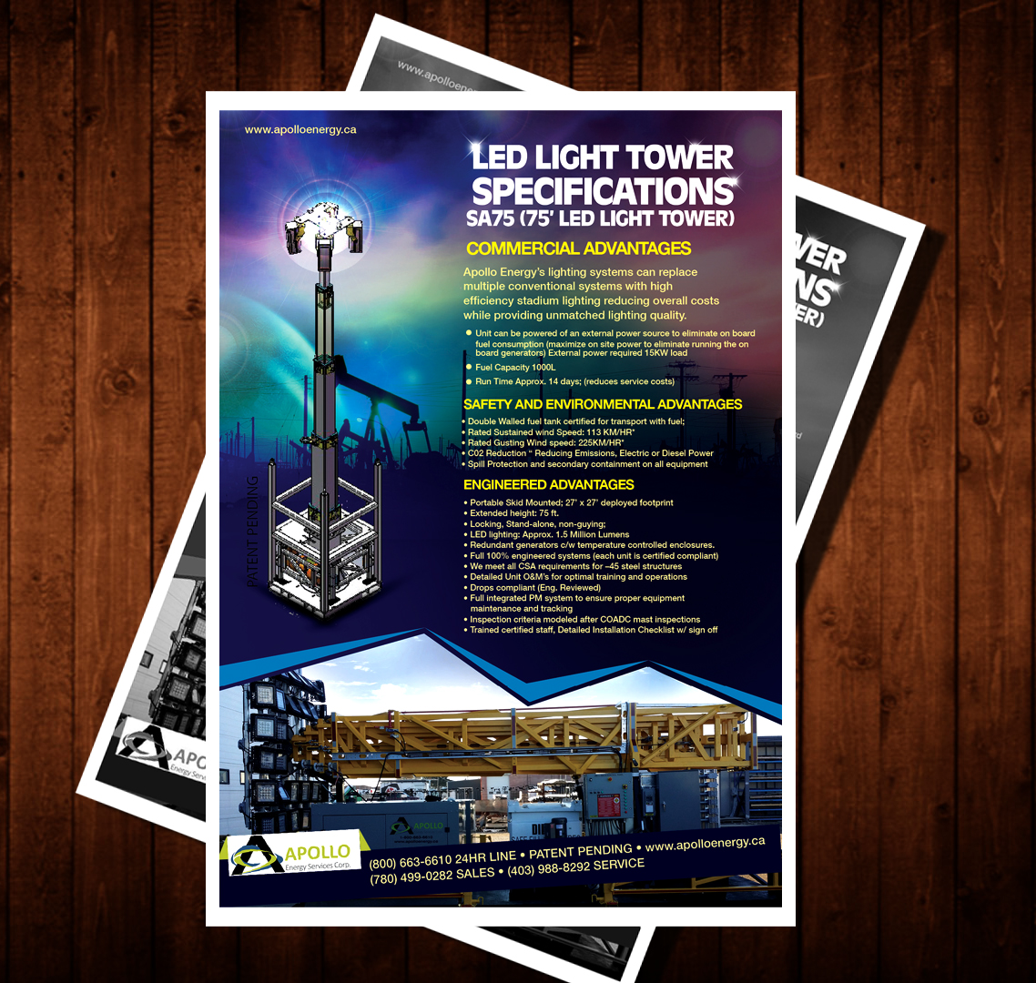 Brochure Design by johnsen designs for Shale Chem | Design #10250522