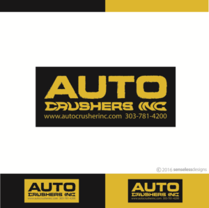 Diseño de Logo por Senseless para Auto Crusher Inc  | Diseño: #10127784