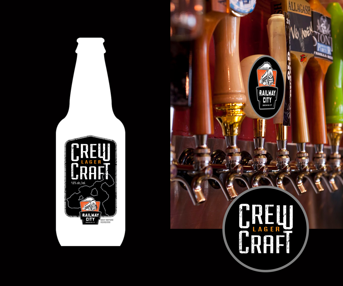 Design Étiquette par Thomas DeHart pour Railway City Brewing Company | Design #10306559