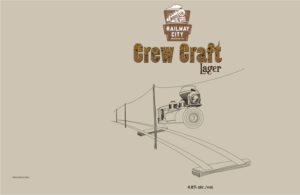 Label Design by Kings Bishop Design for Railway City Brewing Company | Design: #10389137