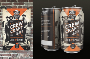 Label Design by kresh for Railway City Brewing Company | Design: #10380285