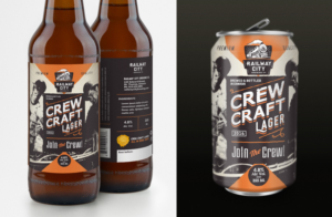 Label Design by kresh for Railway City Brewing Company | Design: #10572141