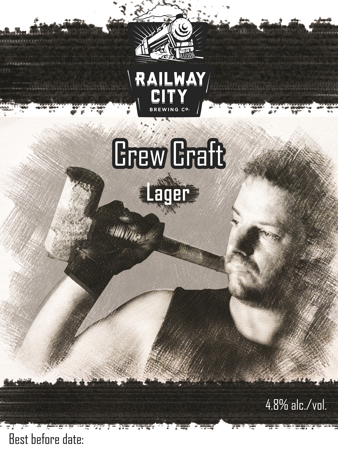 Label Design by ds.dstoqnova for Railway City Brewing Company | Design #10321009