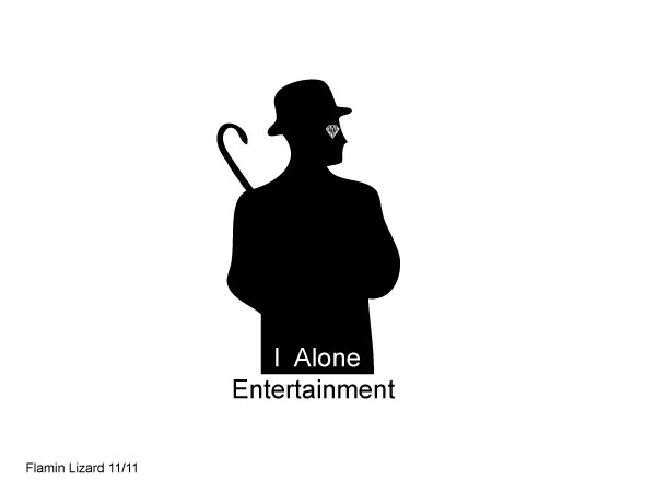 Logo Design by flaming lizard for I Alone Entertainment | Design #513497