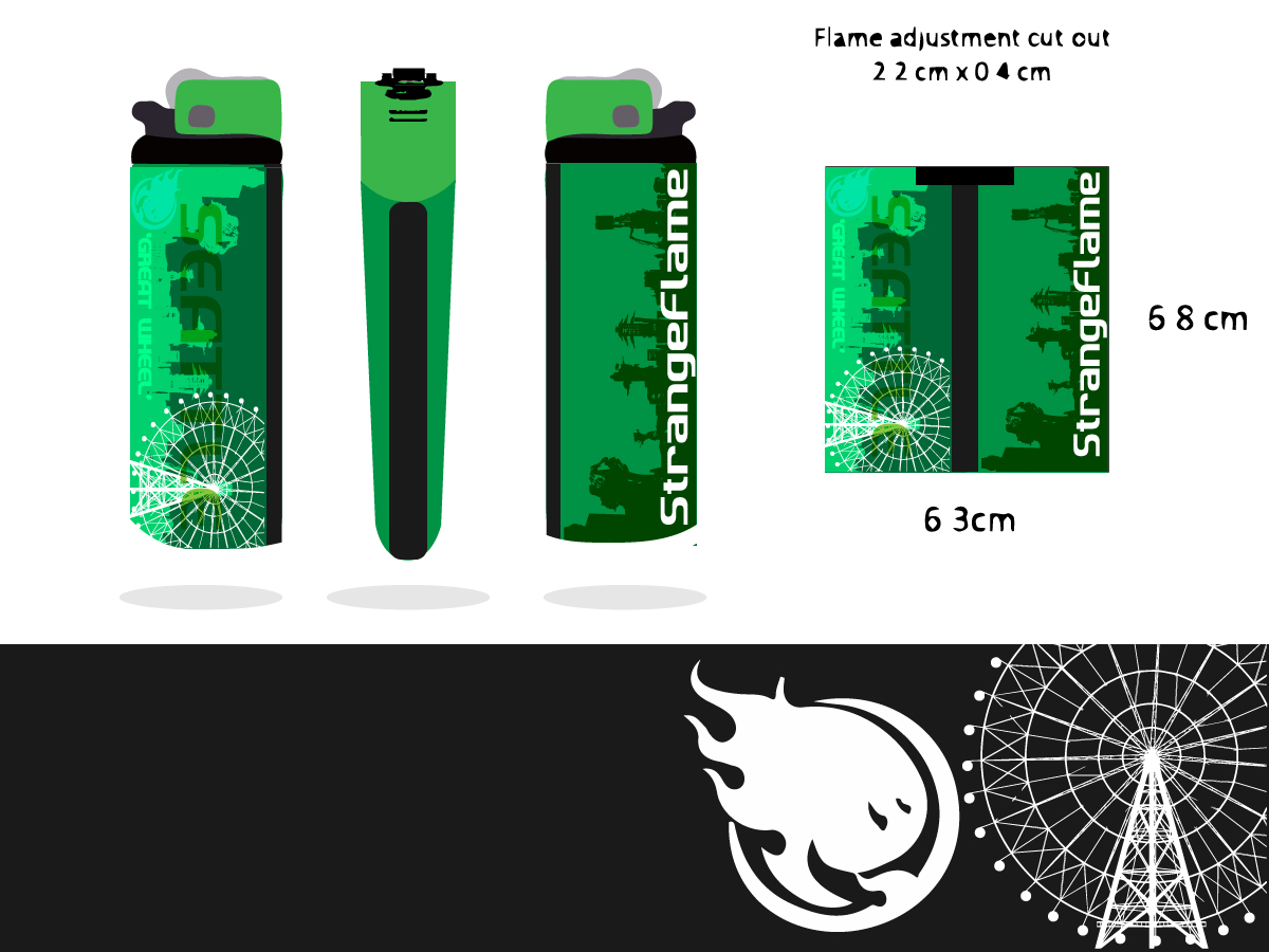 Sticker Design by ARTMD for StrangeFlame | Design #2174234