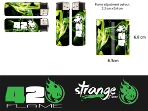 Sticker Design by ARTMD for StrangeFlame | Design: #2199459