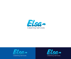 Elsa Cleaning Services | Logo Design by Sergio Coelho
