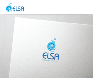 Elsa Cleaning Services | Logo Design by GreenLamp
